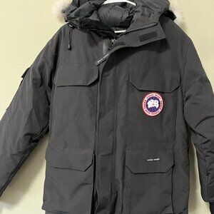 AUTHENTIC CANADA GOOSE MEN'S EXPEDITION PARKA BLACK